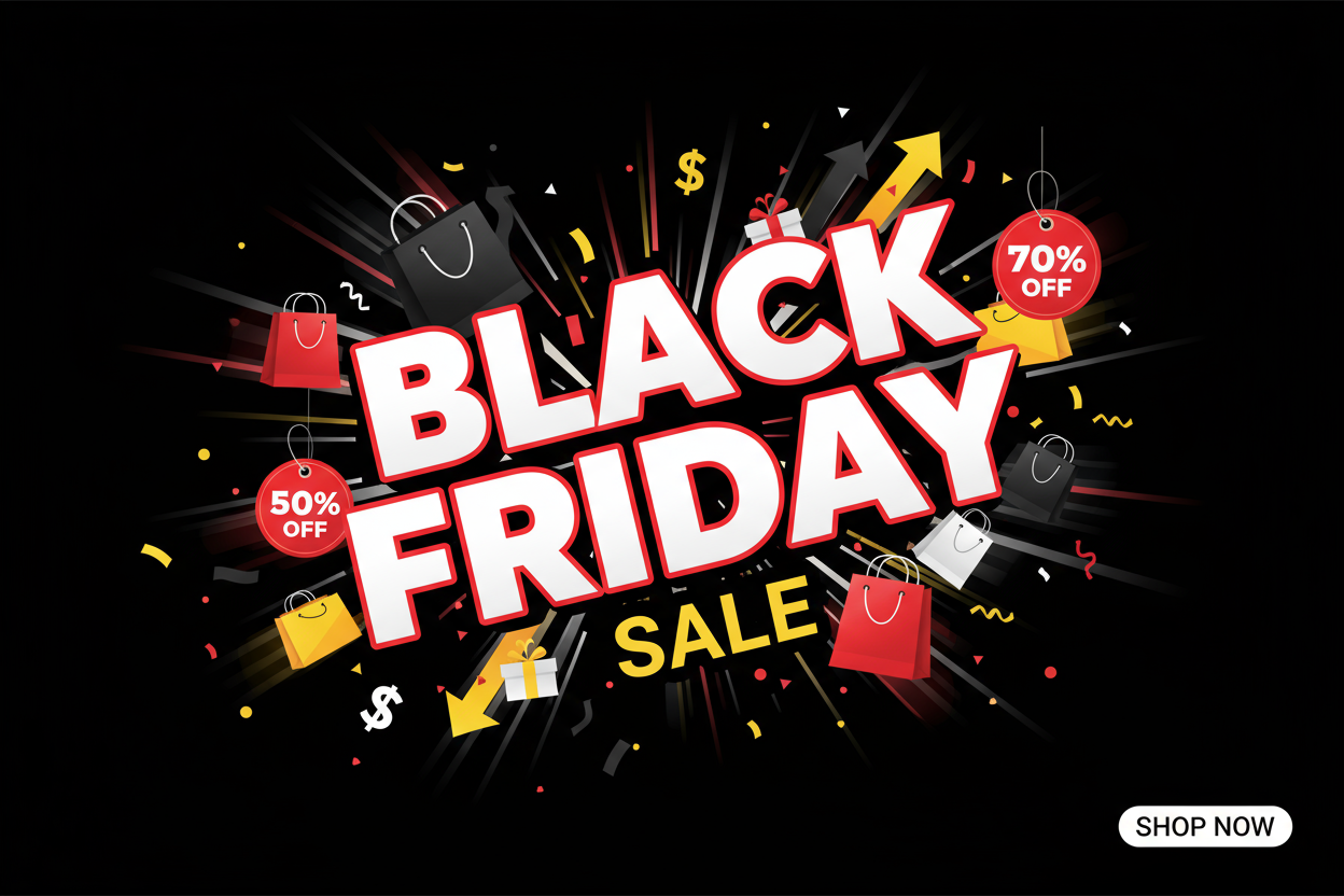 Ready, set, shop! Black friday stars now!