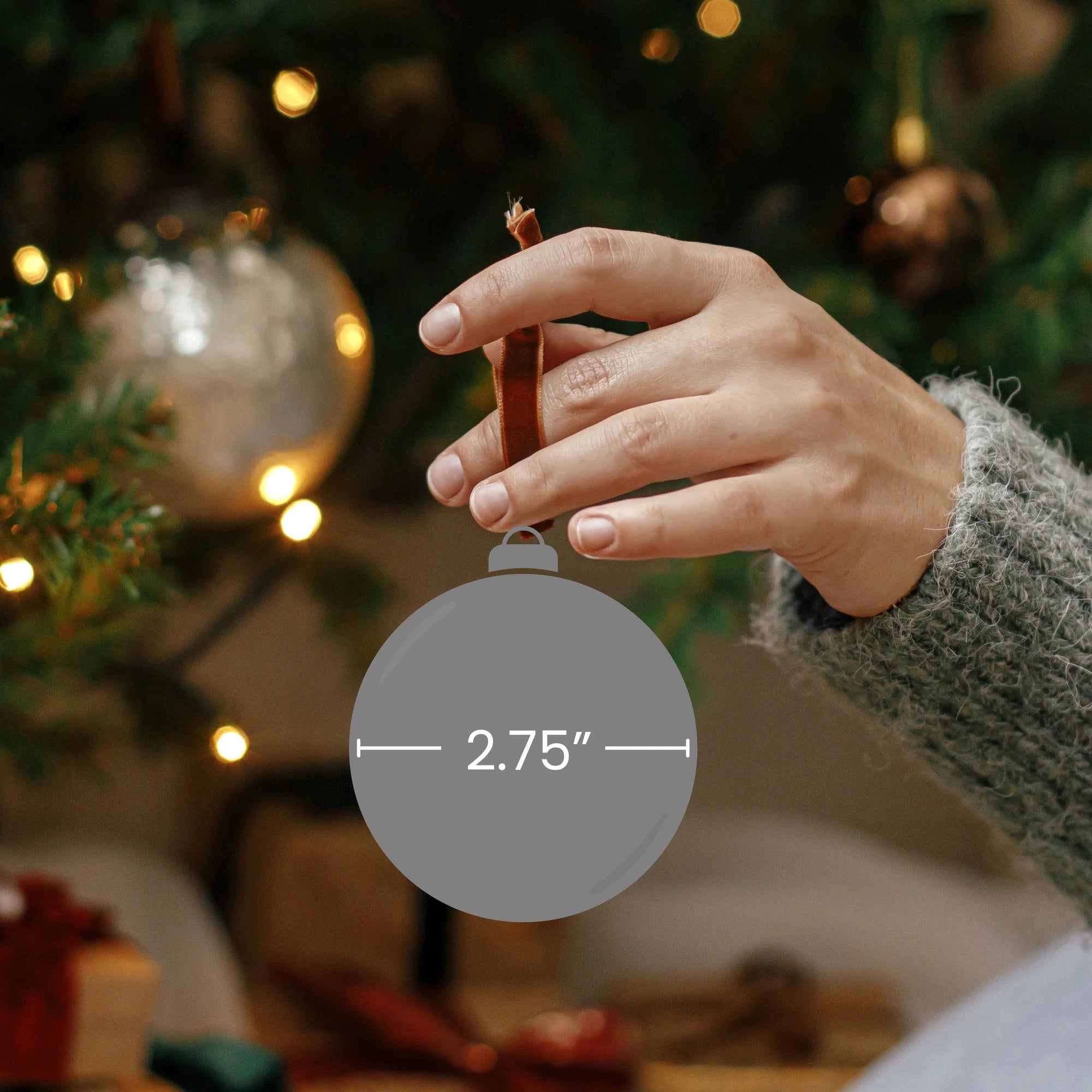 4Ct Silver and Blue Snowflake Glass Ball Christmas Ornament 2.75" (70Mm)