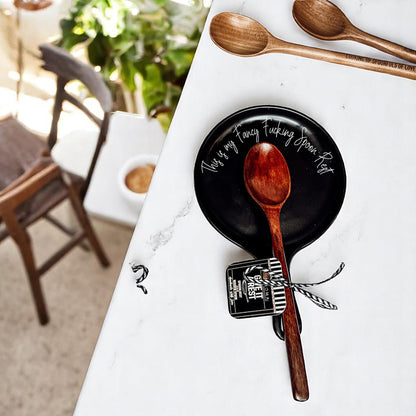 ¡Qué elegante reposacucharas!