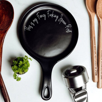 ¡Qué elegante reposacucharas!