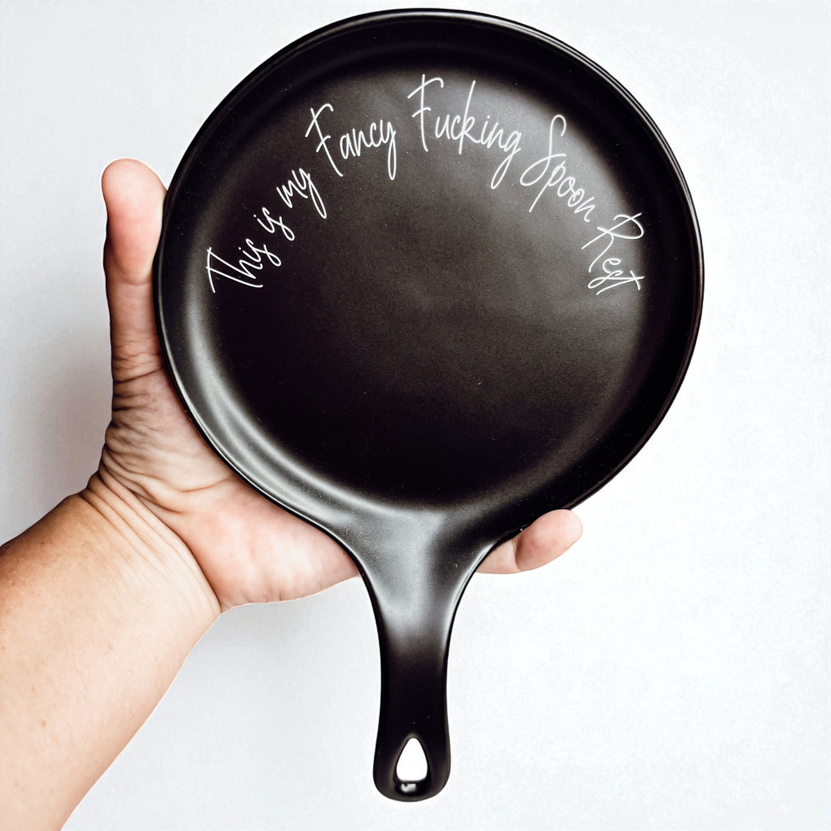 ¡Qué elegante reposacucharas!