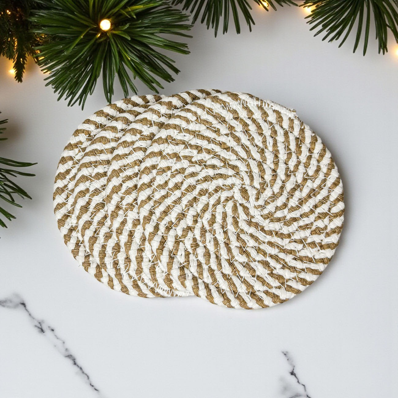 Posavasos de tela otoñales 