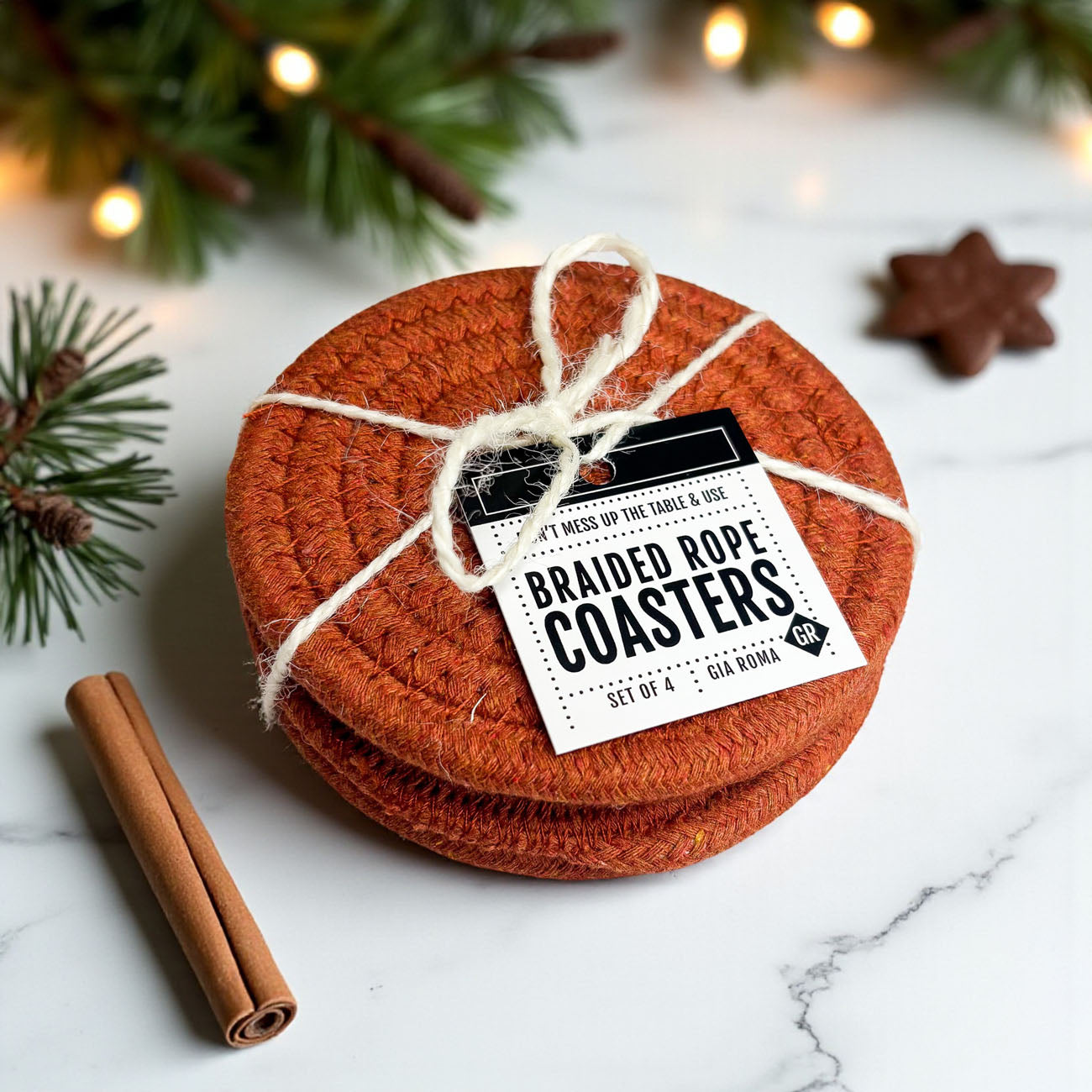 Fall Fabric Coasters